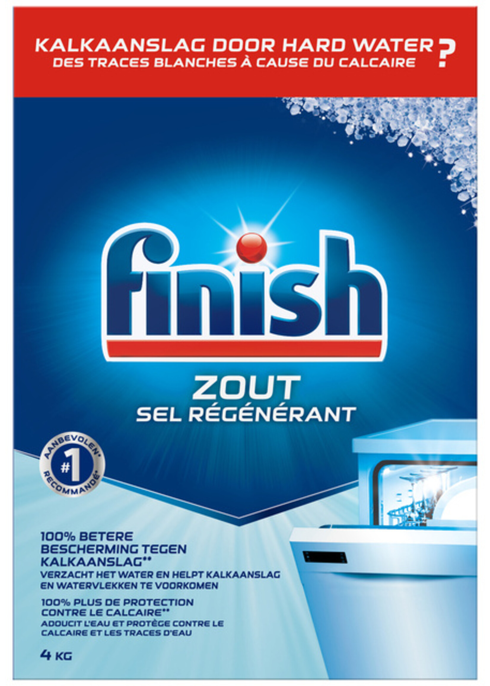 Finish Vaatwasmachine zout Finish 4Kg