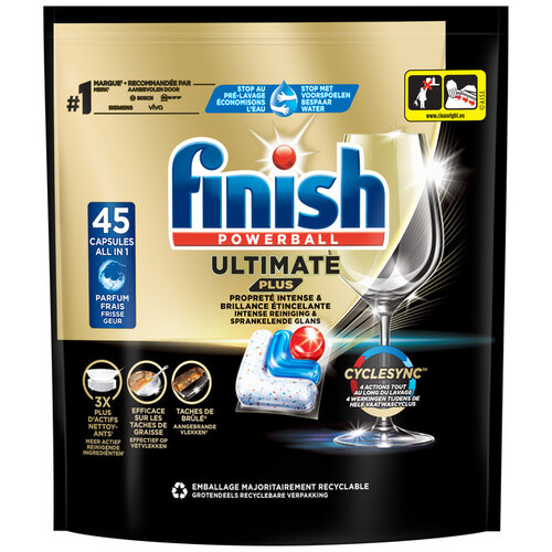 Finish Vaatwastabletten Finish Ultimate Plus 45st