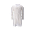 CMT Blouse visiteur CMT PP non-tissé longue bouton pression 104cm M blanc 100 pièces