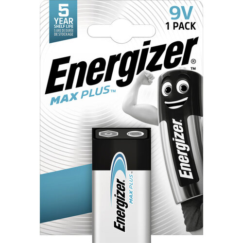 Energizer Batterij Energizer Max Plus 1x9v alkaline