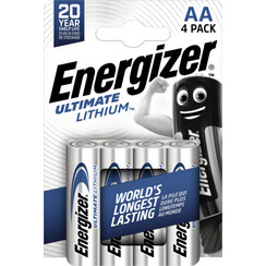 Batterij Energizer Ultimate Lithium 4xAA