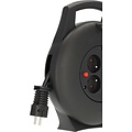 brennenstuhl Kabelhaspel Brennenstuhl Vario 4 voudig 10 meter zwart FR/BE