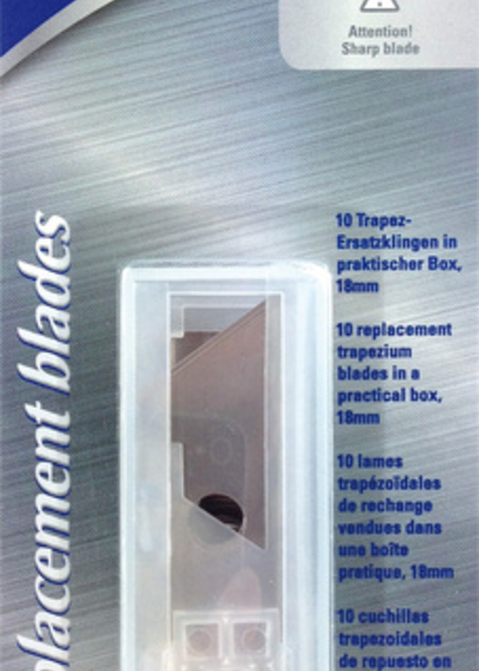 Westcott Reservemessen Westcott 18mm voor E-84019 10 stuks