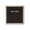 IEZZY horeca en catering Tableau à lettres IEZZY 30x30cm bois naturel