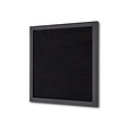 IEZZY horeca en catering Tableau à lettres IEZZY 30x30cm bois noir
