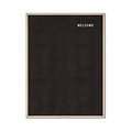 IEZZY horeca en catering Tableau à lettres IEZZY 60x80cm bois naturel