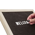 IEZZY horeca en catering Tableau à lettres IEZZY 60x80cm bois naturel