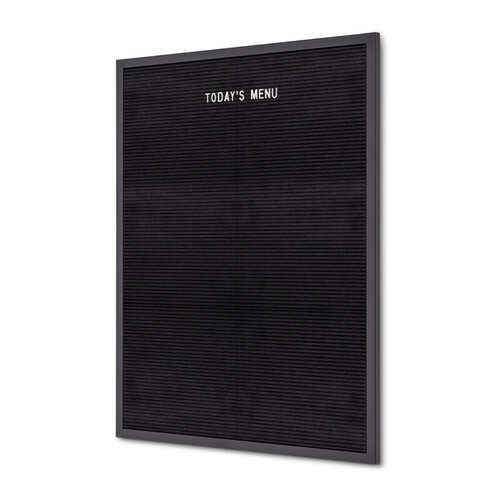IEZZY horeca en catering Tableau à lettres IEZZY 60x80cm bois noir