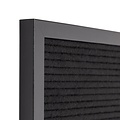 IEZZY horeca en catering Tableau à lettres IEZZY 60x80cm bois noir