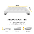 Fellowes Repose-pieds Fellowes Breyta blanc