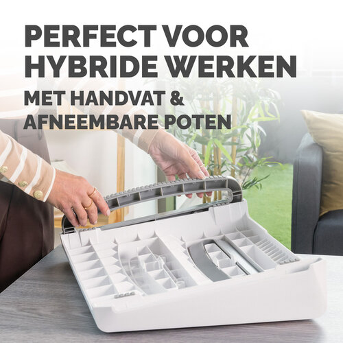 Fellowes Voetensteun Fellowes Breyta wit