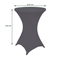 Tafelrok BRASQ voor statafel 80cm antraciet