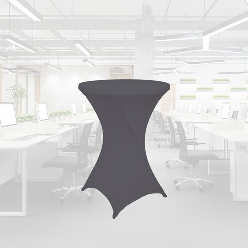 Housse BRASK pour table haute 80cm anthracite