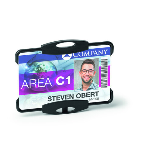 Durable Porte-badge ECO ouvert pour 1 carte 10 pièces