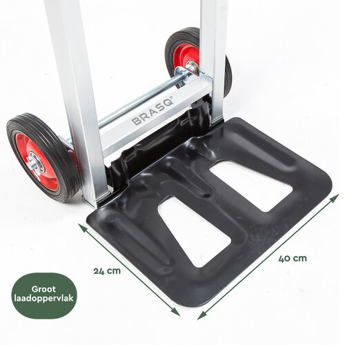 Diable BRASQ plateau acier 90kg