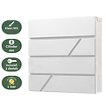 Brievenbus BRASQ PB200  Deluxe wit