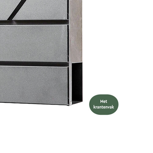 Boîte aux lettres BRASQ PB200 Deluxe Inox