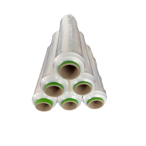 IEZZY Wikkelfolie IEZZY 430mmx600m 5mu prestretch transparant