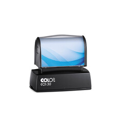 Tampon encreur Colop EOS 30 personnalisable avec plaque noir