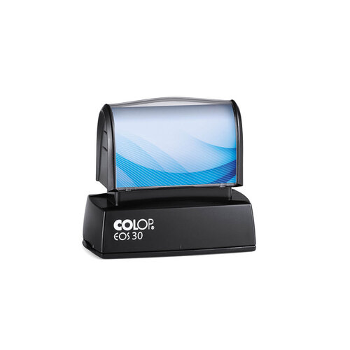 Colop Tampon encreur Colop EOS 30 personnalisable avec plaque noir