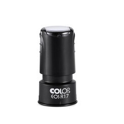 Tampon encreur Colop EOS R 17 personnalisable avec plaque noir