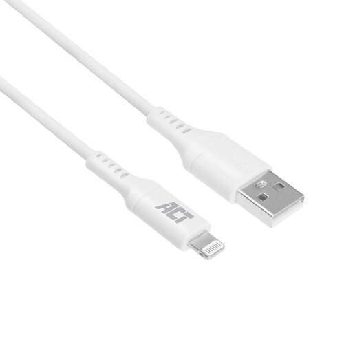 ACT Câble de chargement/données ACT USB 2.0 vers lightning 1m