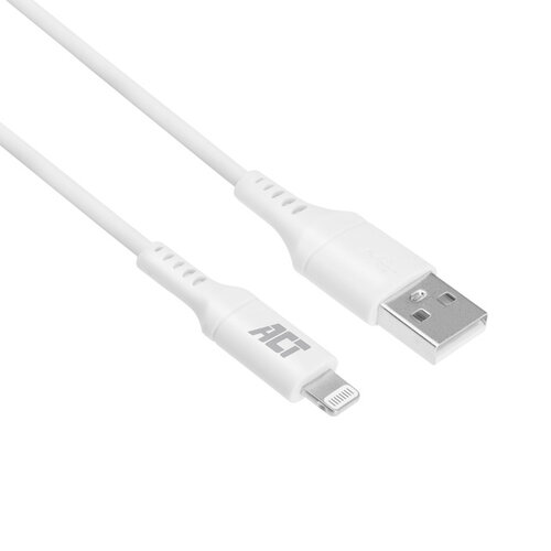 ACT Câble de chargement/données ACT USB 2.0 vers lightning 2m