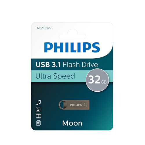 Philips Clé USB 3.1 Philips Moon Space Grey 32Go