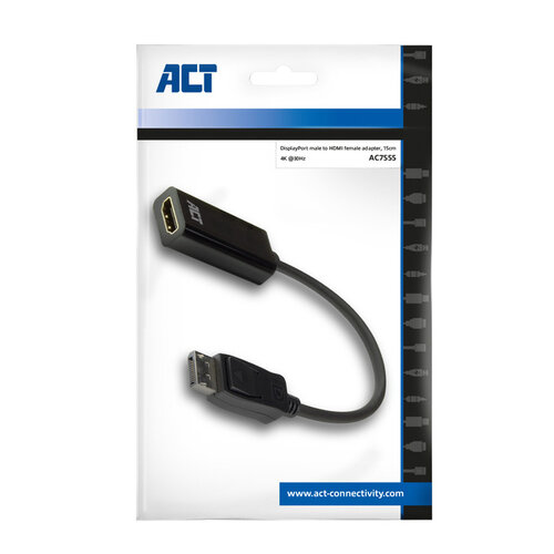 ACT Adaptateur ACT DisplayPort vers HDMI