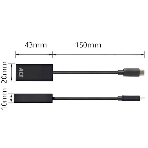 ACT Adaptateur ACT USB-C vers HDMI 60Hz