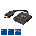 ACT Adaptateur ACT HDMI vers VGA avec audio