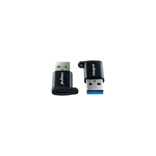 Integral Adapter Integral USB-C naar USB-A 2-pack