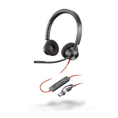 Headset HP POLY Blackwire 3320 Stereo USB-C