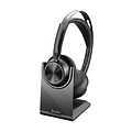 HP Poly Micro-casque Poly Voyager Focus 2 USB-C avec base de chargement