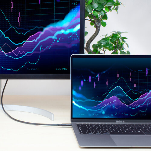 ACT Câble ACT USB-C USB4 20Gbps Thunderbolt3 1m