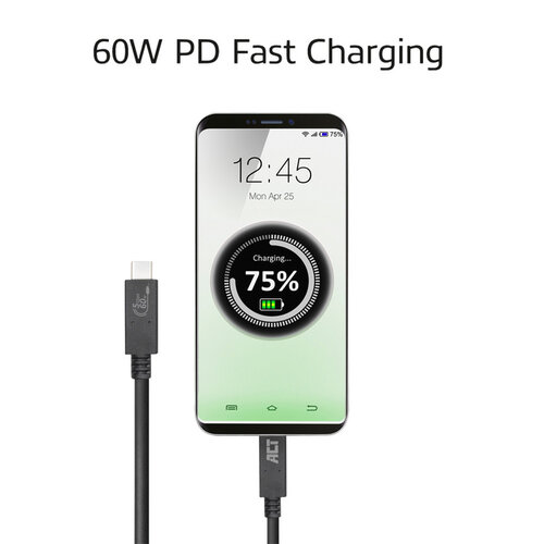 ACT Kabel ACT USB 3.2 USB-C USB-IF gecertificeerd 2 meter