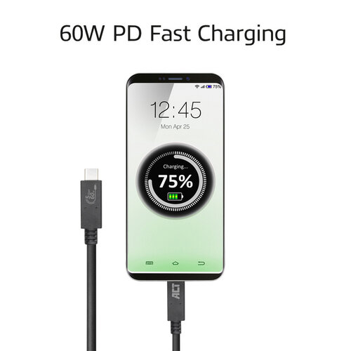ACT Kabel ACT USB 3.2 USB-C USB-IF gecertificeerd 1 meter