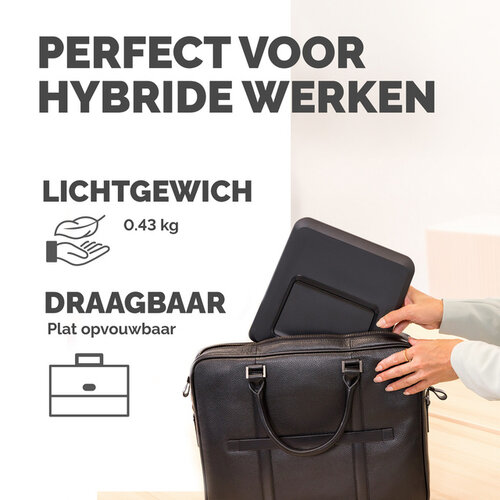 Fellowes Support ordinateur portable Fellowes Breyta noir