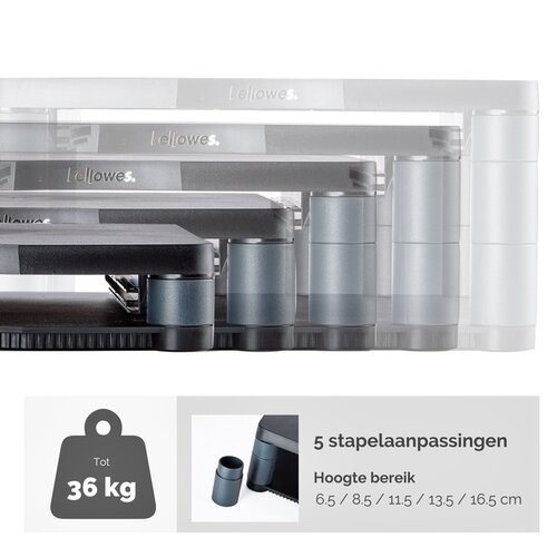 Fellowes Support écran Fellowes Premium graphite