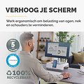 Fellowes Support écran Fellowes Breyta blanc