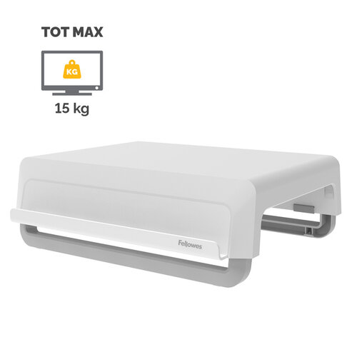 Fellowes Support écran Fellowes Breyta blanc