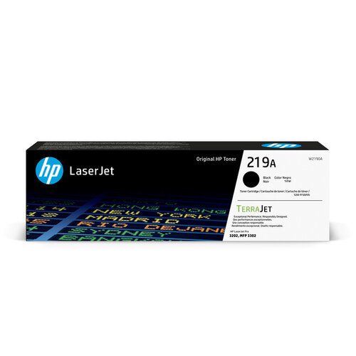 HP Tonercartridge HP W2190A 219A zwart