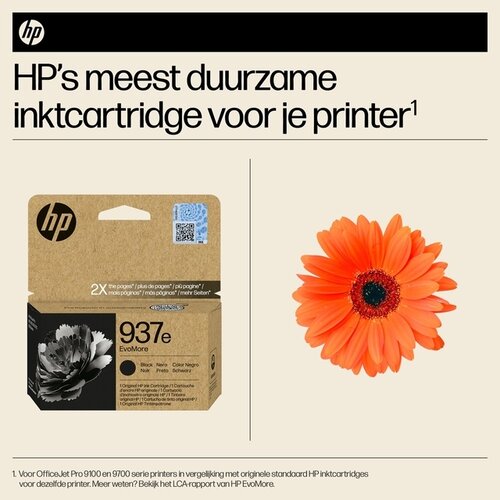 HP Cartouche d'encre HP 4S6W9NE 937E Evomore noir