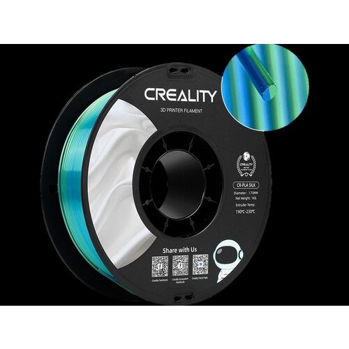 Creality 3D Filament Creality PLA 1.75mm Blauw Groen 1kg