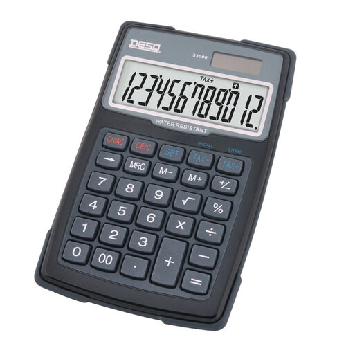 Desq Calculatrice Desq Large hydrofuge et anti-poussière