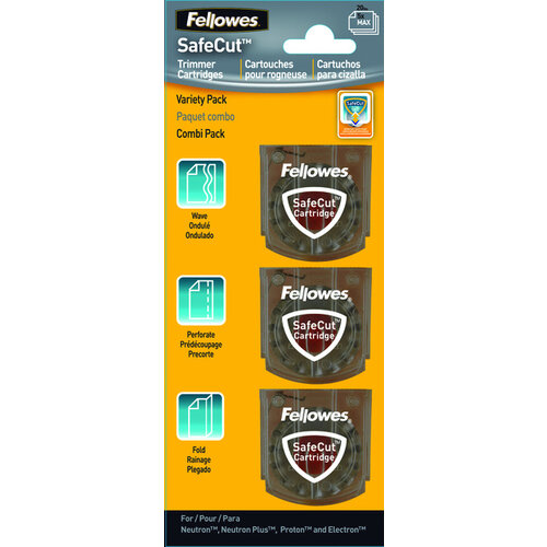 Fellowes Snijmes Fellowes Safecut 3 in 1