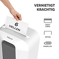 Fellowes Papiervernietiger Fellowes Powershred LX25 snippers 4x37mm wit