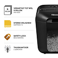 Fellowes Papiervernietiger Fellowes Powershred LX50 snippers 4x37mm zwart