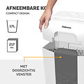 Fellowes Papiervernietiger Fellowes Powershred LX50 snippers 4x37mm wit
