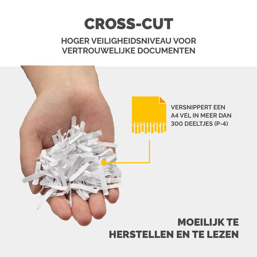Fellowes Destructeur Fellowes Powershred LX50 particules 4x37mm blanc